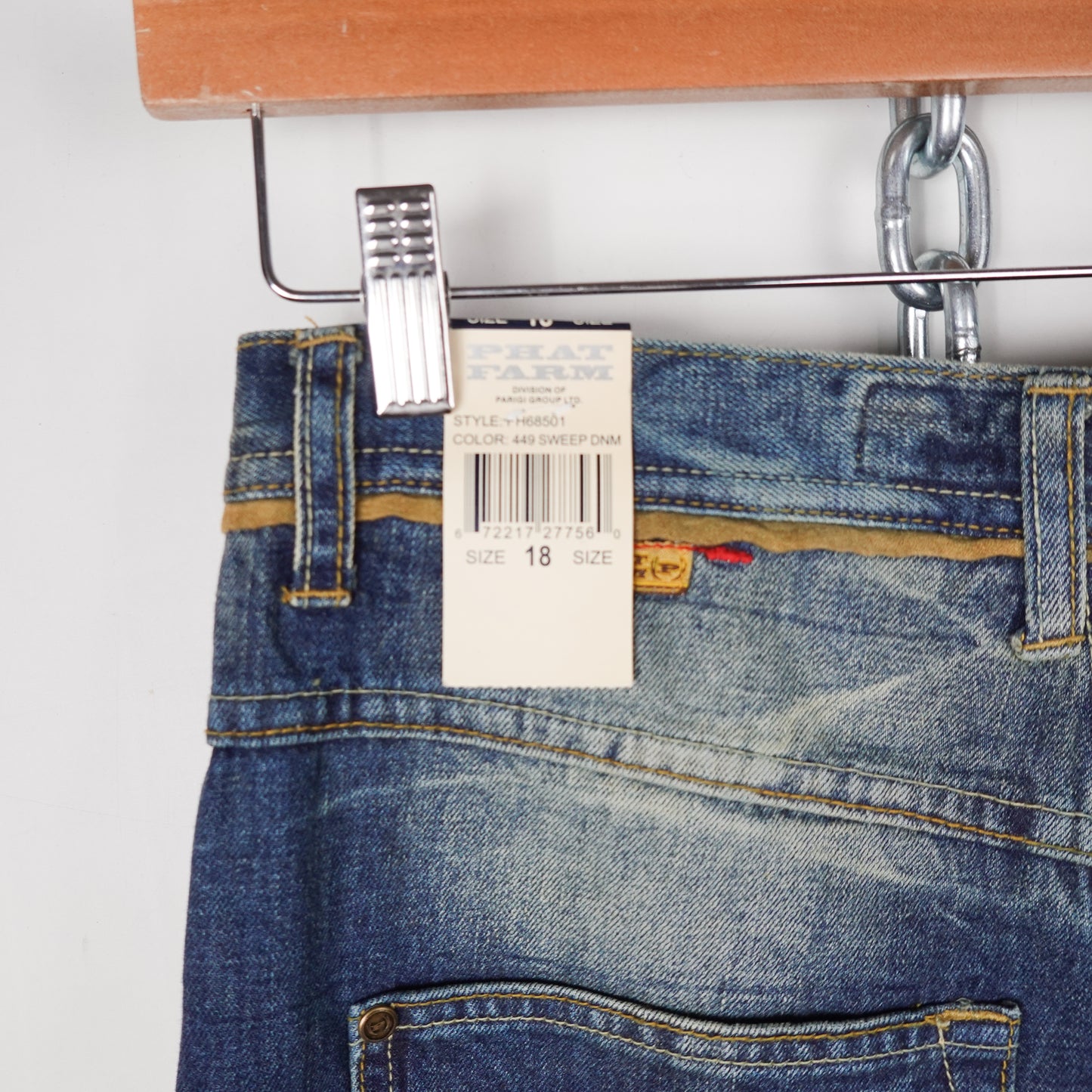Phat Farm Faded Denim Pant - Size 28