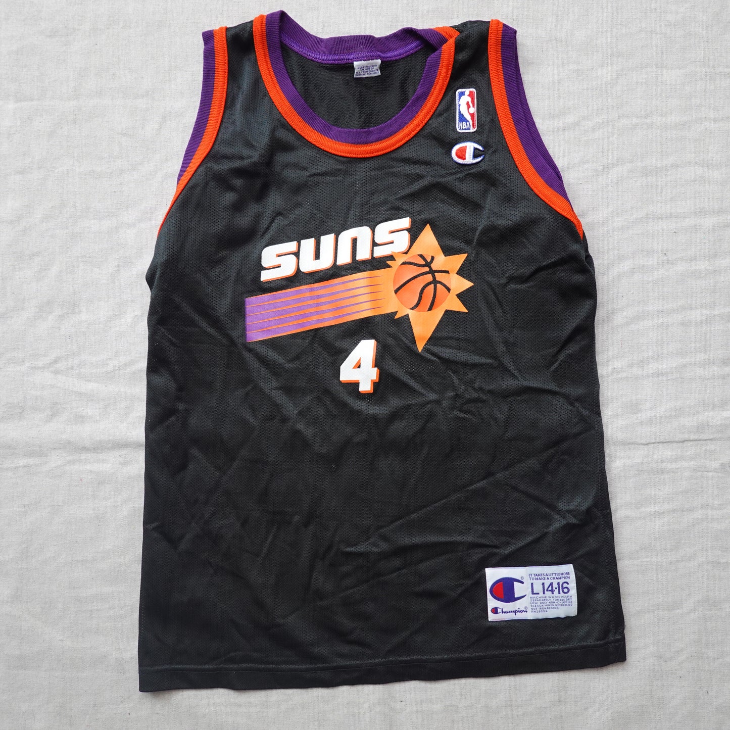 Vintage Champion Suns Perry Jersey - Youth L