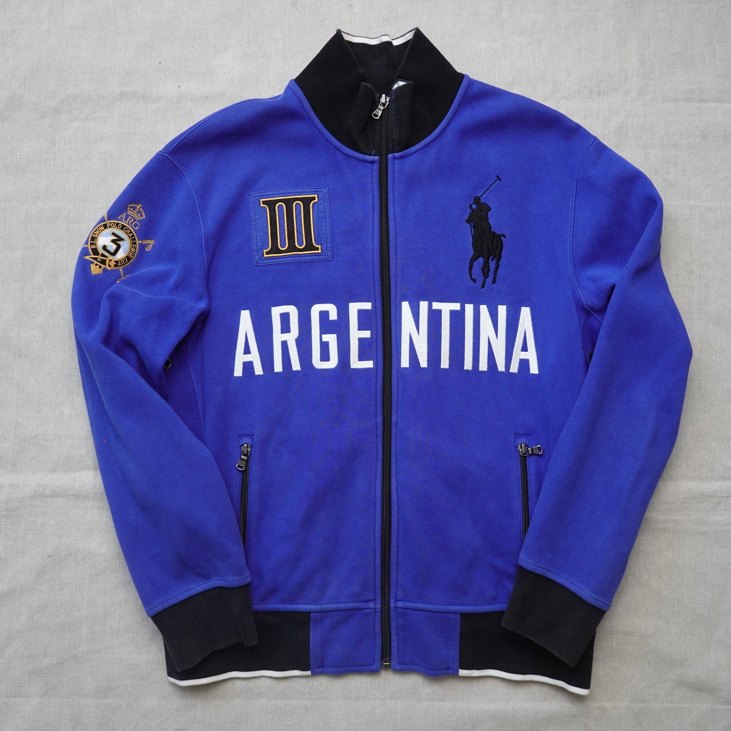 Polo Argentina Big Pony Zip Up - Size XL