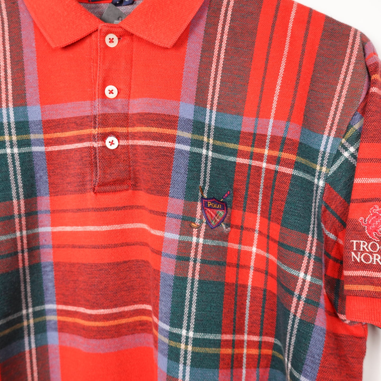 Vintage Polo RL Golf Plaid Shirt - Size L