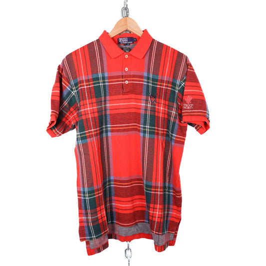 Vintage Polo RL Golf Plaid Shirt - Size L