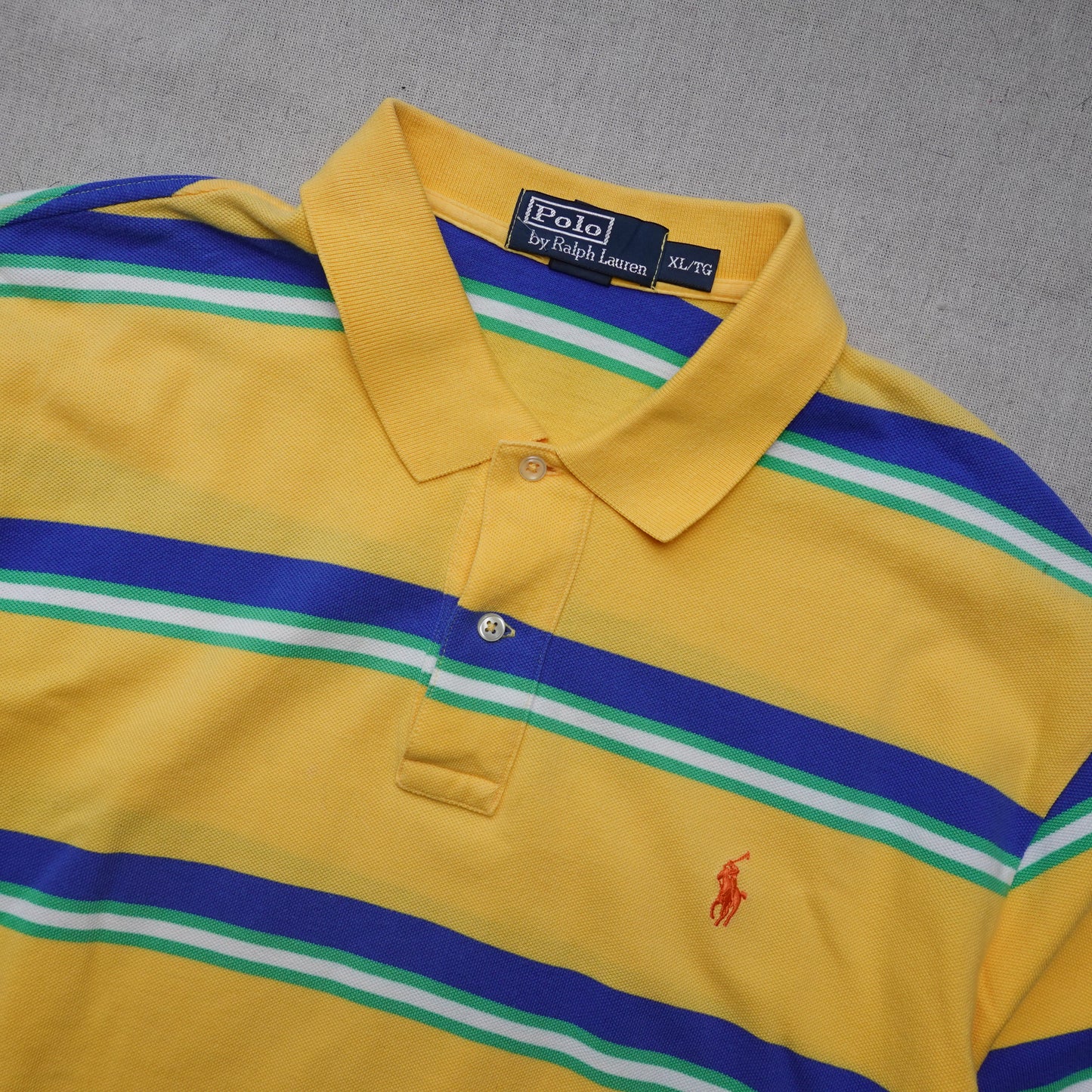 Vintage Polo RL Striped Shirt - Size XL