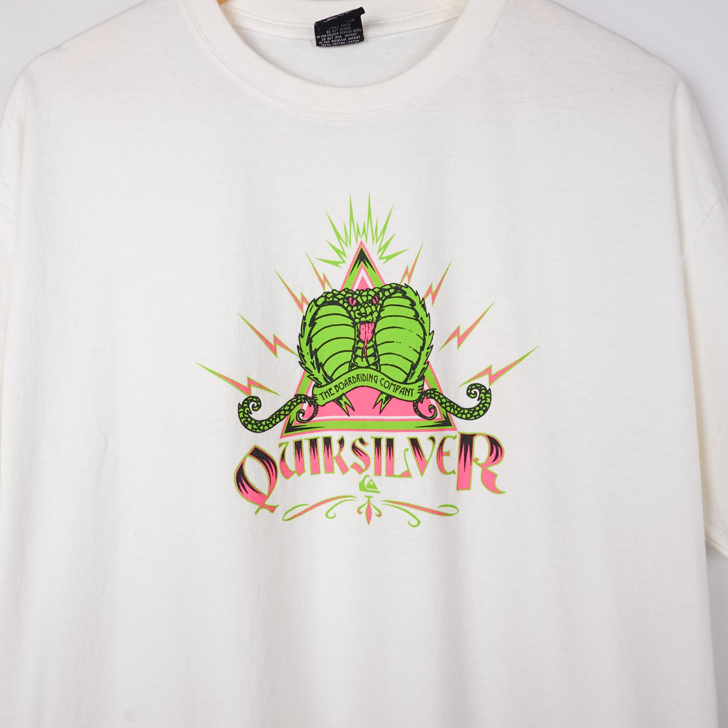 Y2K Quiksilver Cobra Tee - Size XL