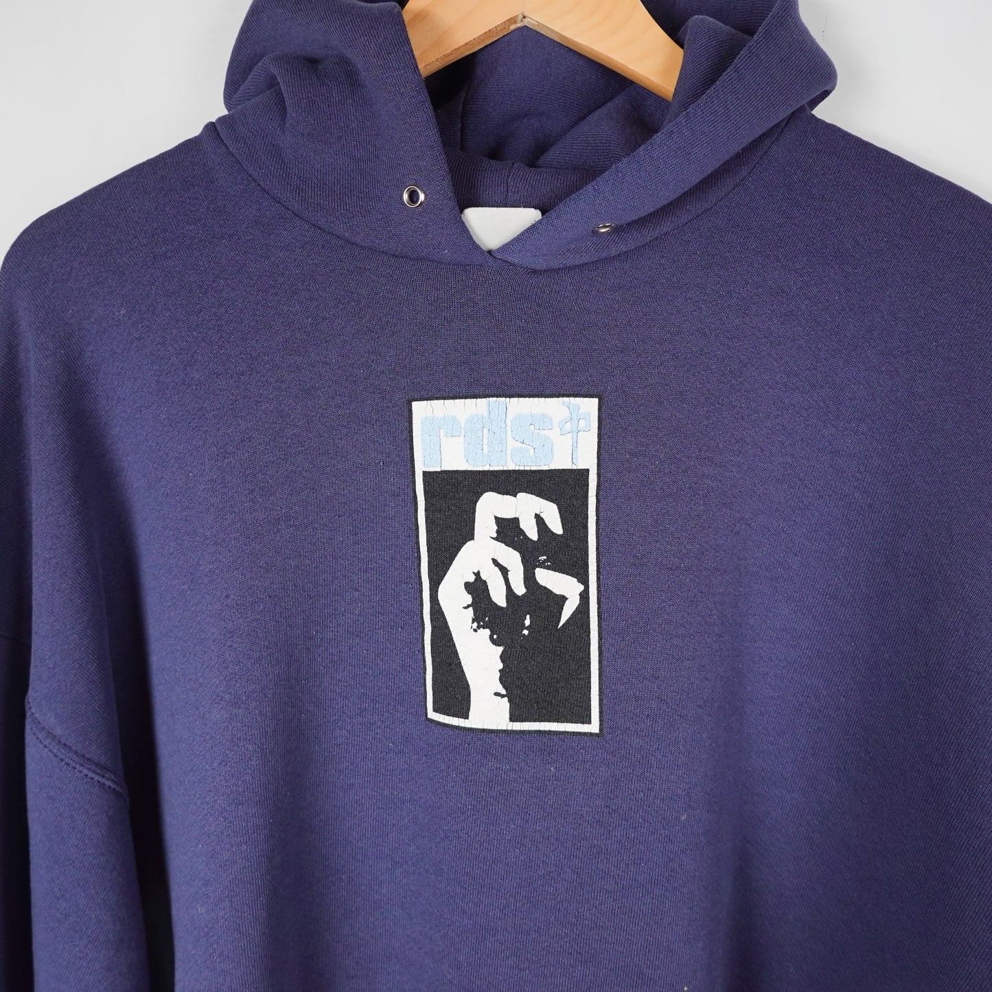 1990s Red Dragon Supply Hoodie - Size XL
