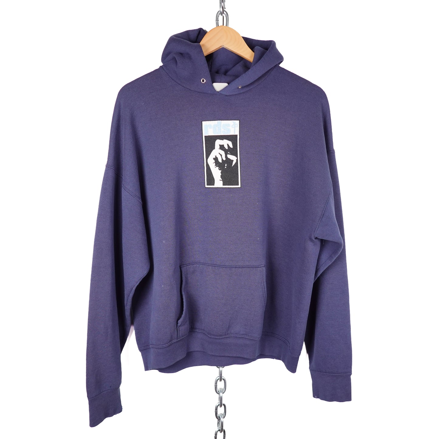 1990s Red Dragon Supply Hoodie - Size XL