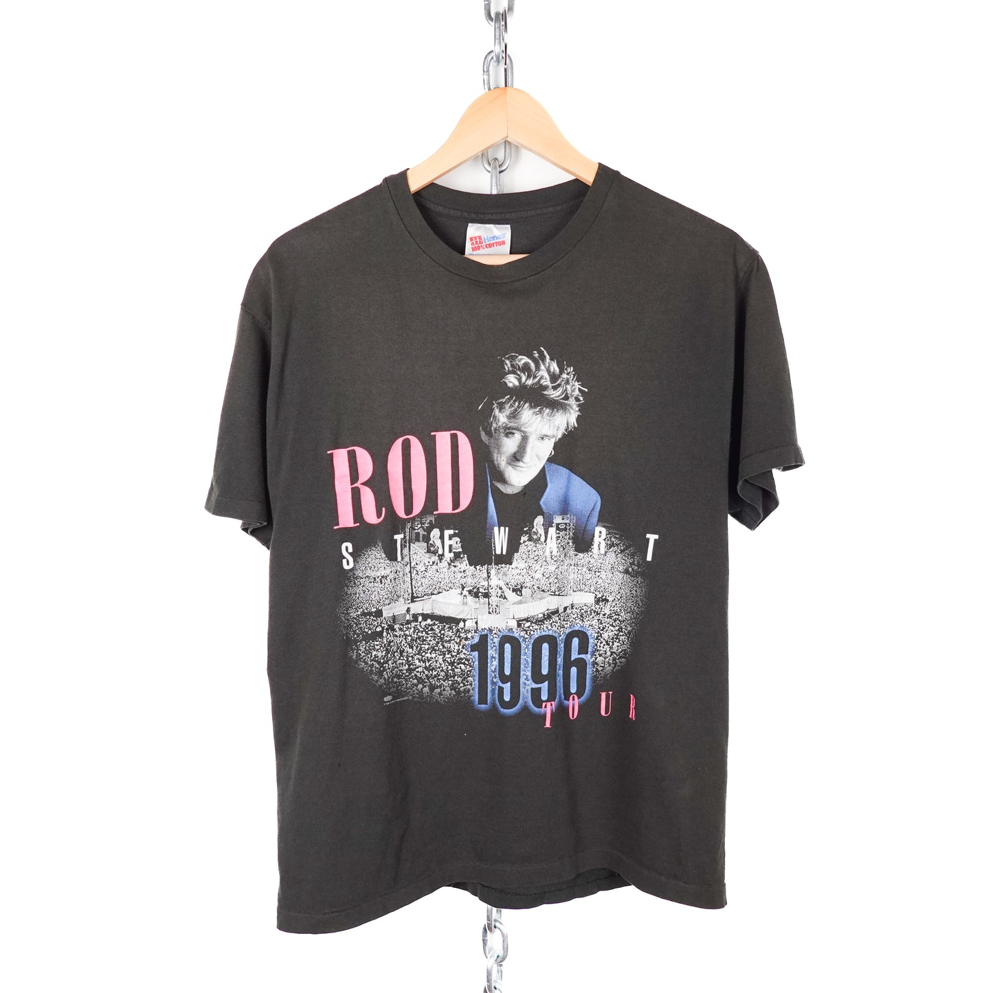 1996 Rod Stewart Tour Tee - Size L