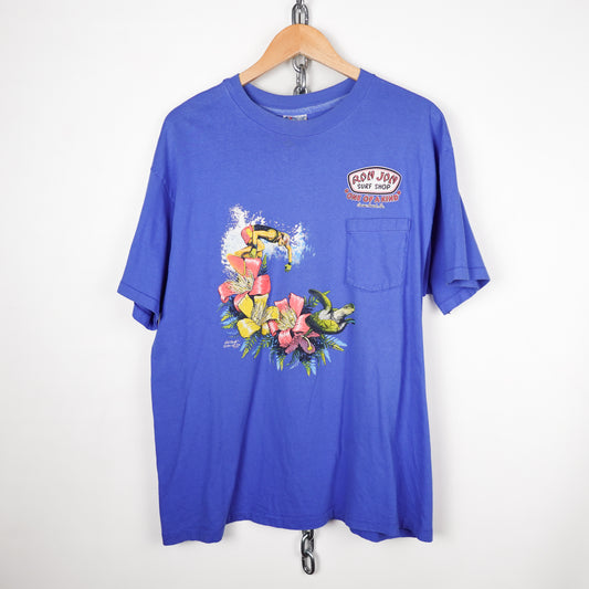 1991 Ron Jon Surf Shop Pocket Tee - Size XL
