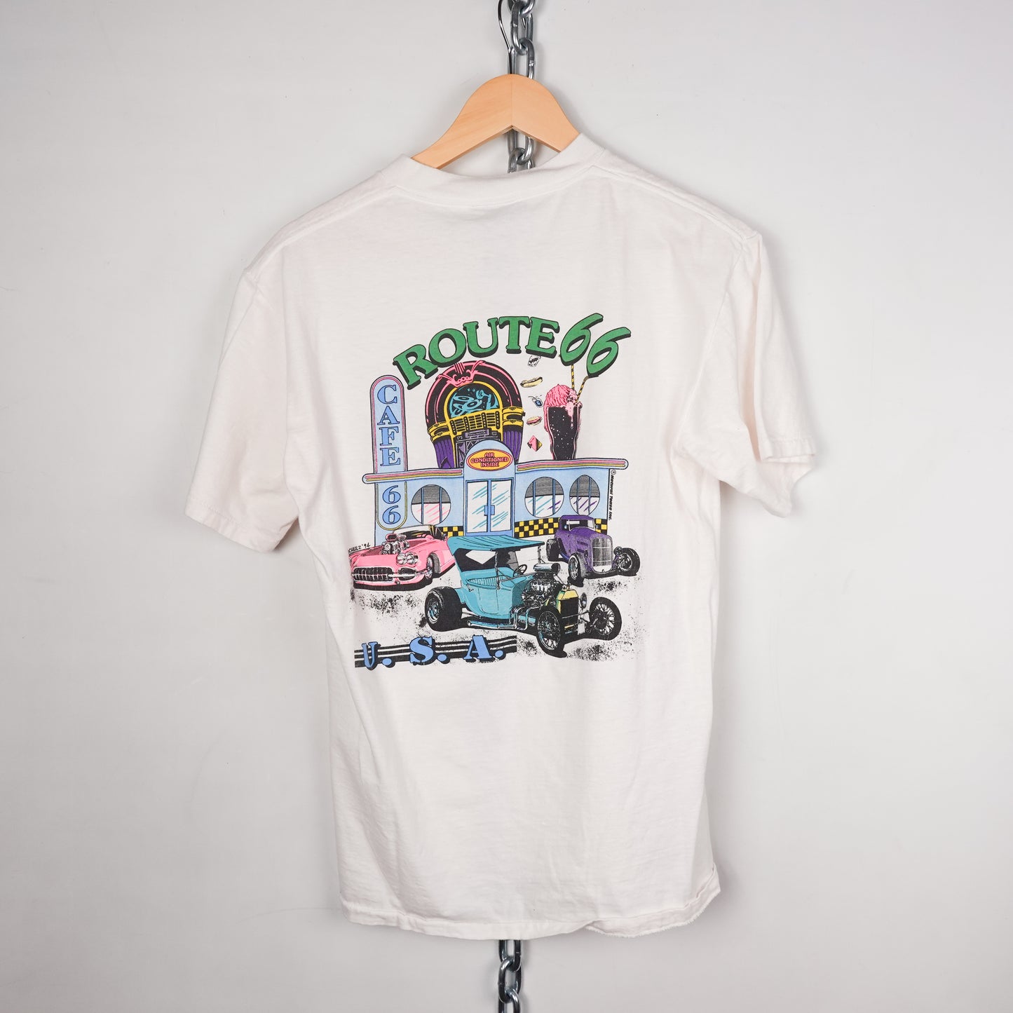 Vintage Route 66 Tee - Size M