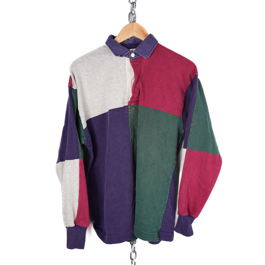 Vintage Barbarian  Multi Color Rugby - Size XL