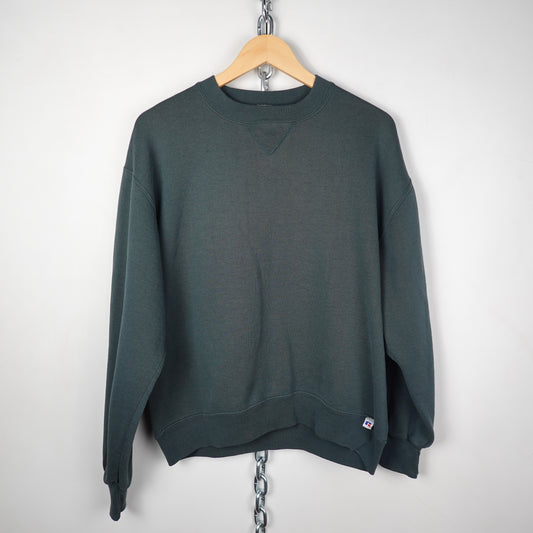 Vintage Russell Dark Green Crewneck - Size L