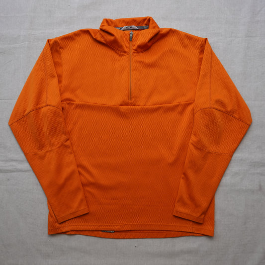 2007 Salomon Orange 1/4 Zip - Size XL