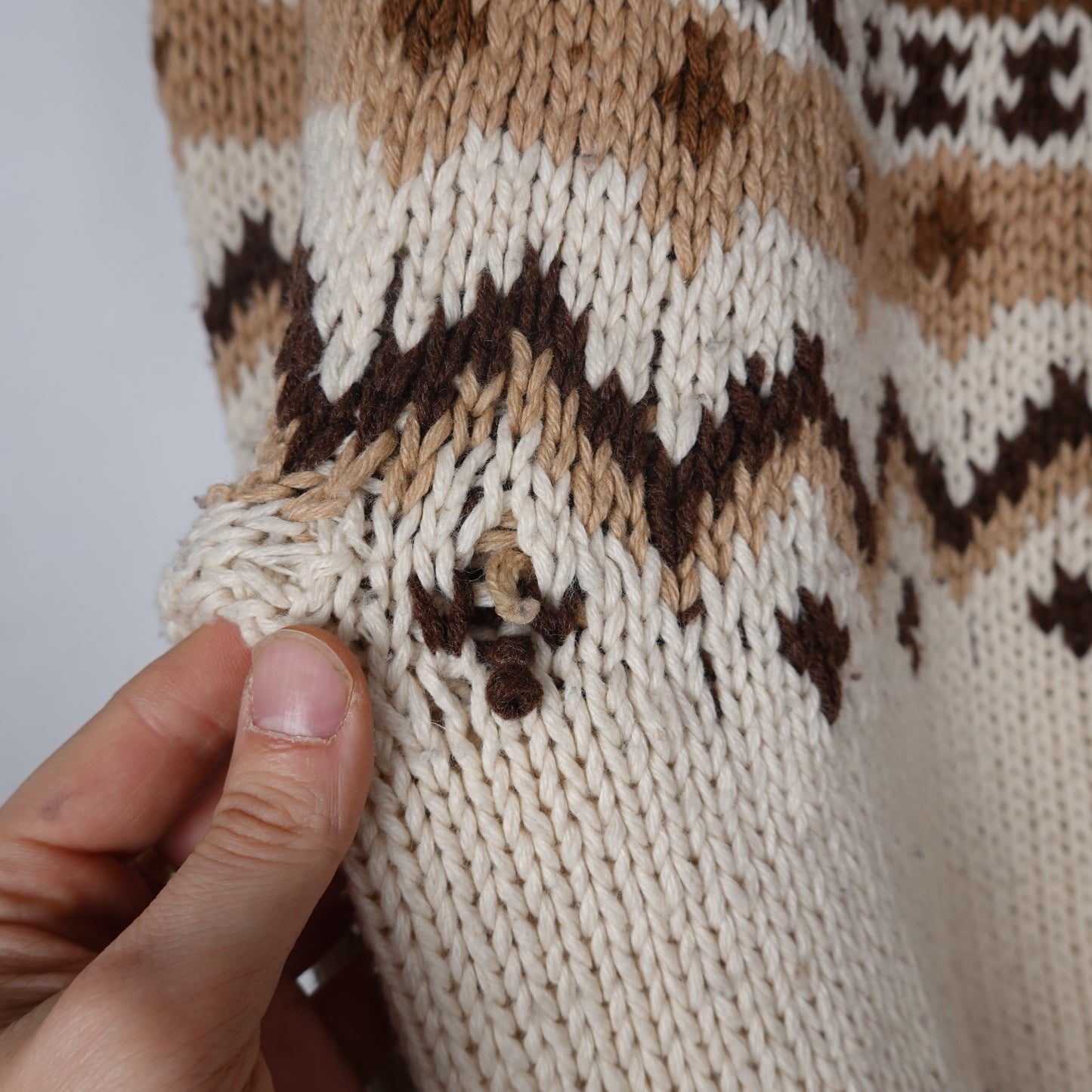 Vintage Sears Wool Knit Sweaters - Size XL