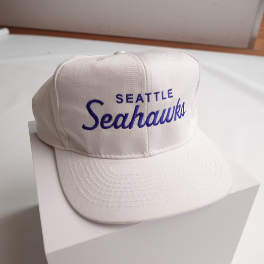 Vintage Seattle Seahawks Script Hat