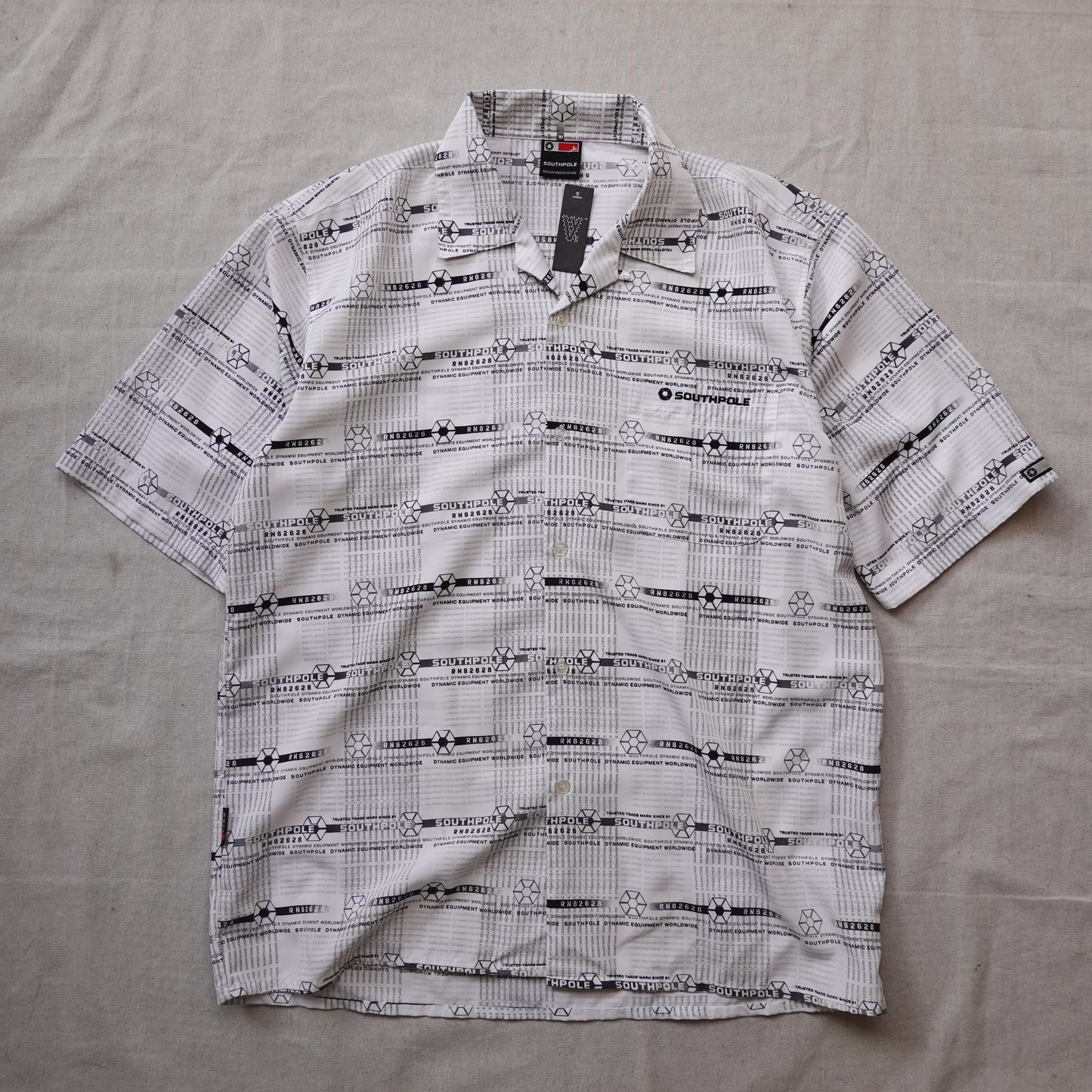 Vintage South Pole S/S Button Up - Size L