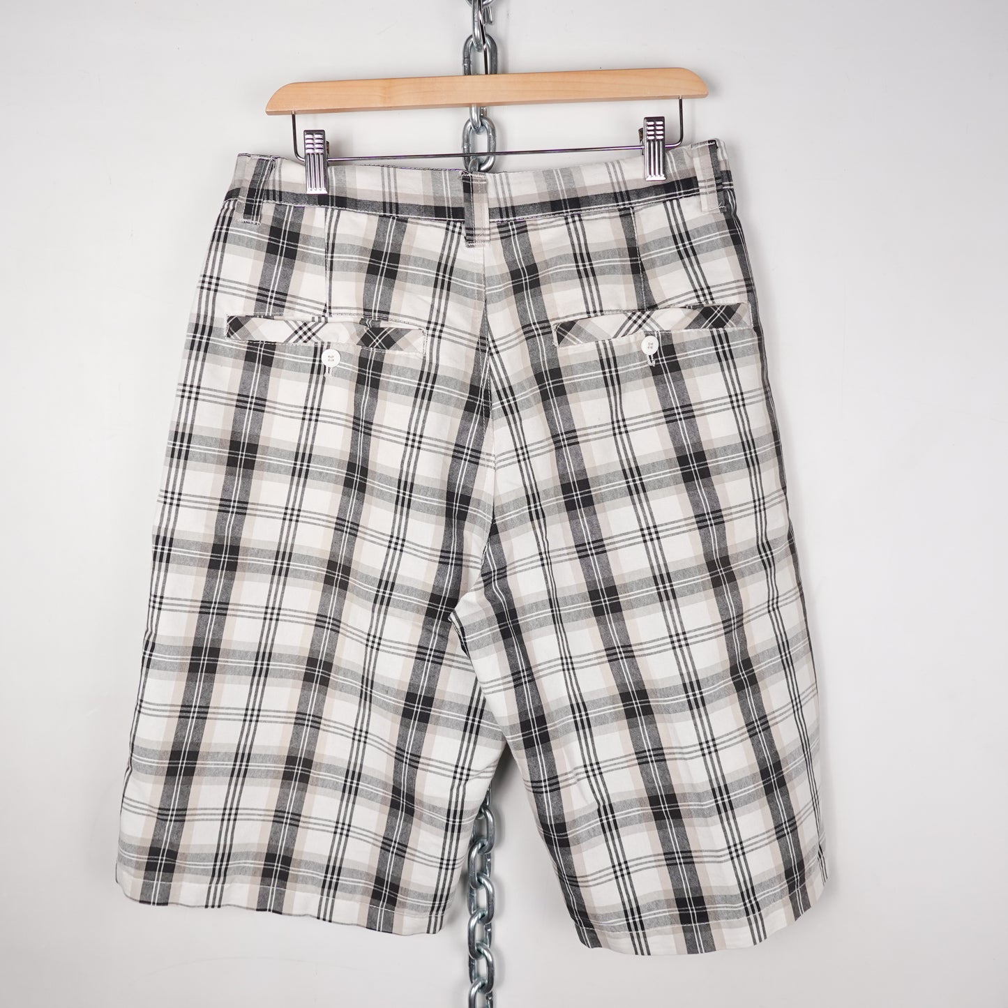 Southpole Plaid Shorts - Size 34