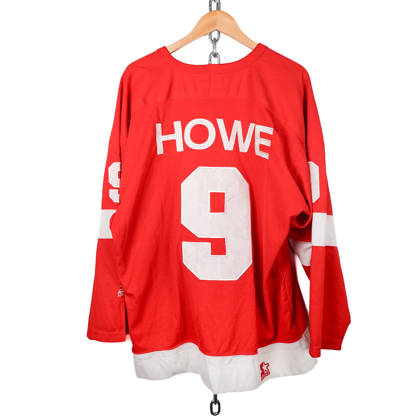Vintage Detroit Red Wings Howe Jersey - Size XL