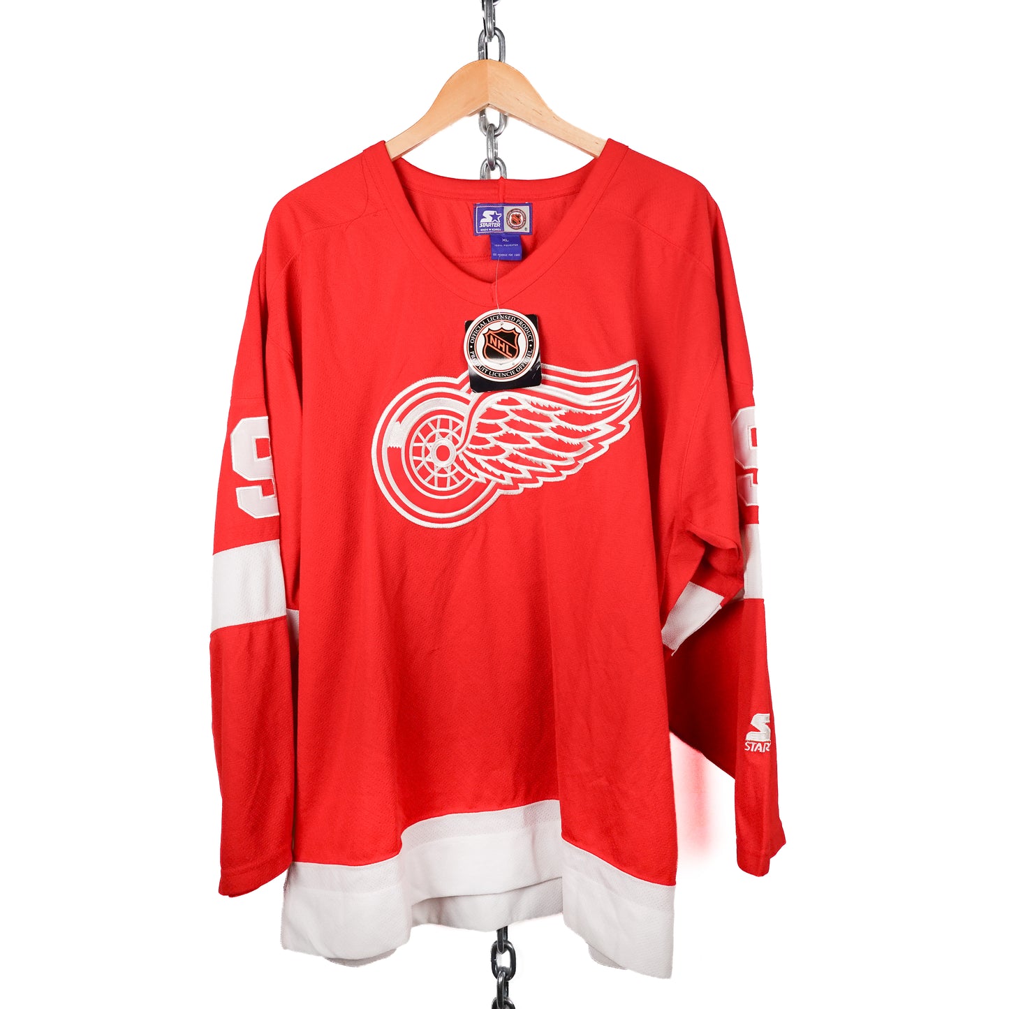 Vintage Detroit Red Wings Howe Jersey - Size XL