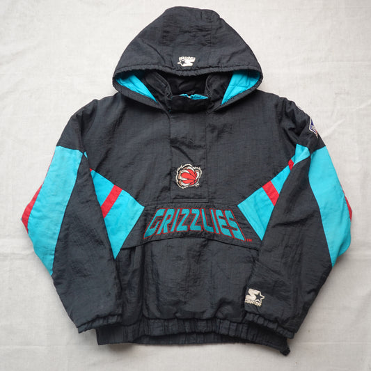 Vintage Vancouver Grizzlies Starter Jacket - Youth L