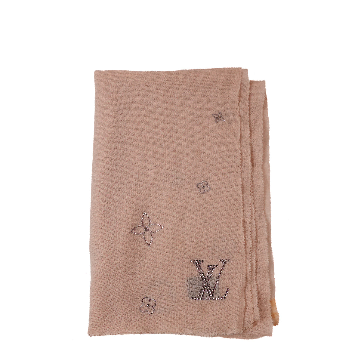 Louis Vuitton Pink Cashmere Scarf