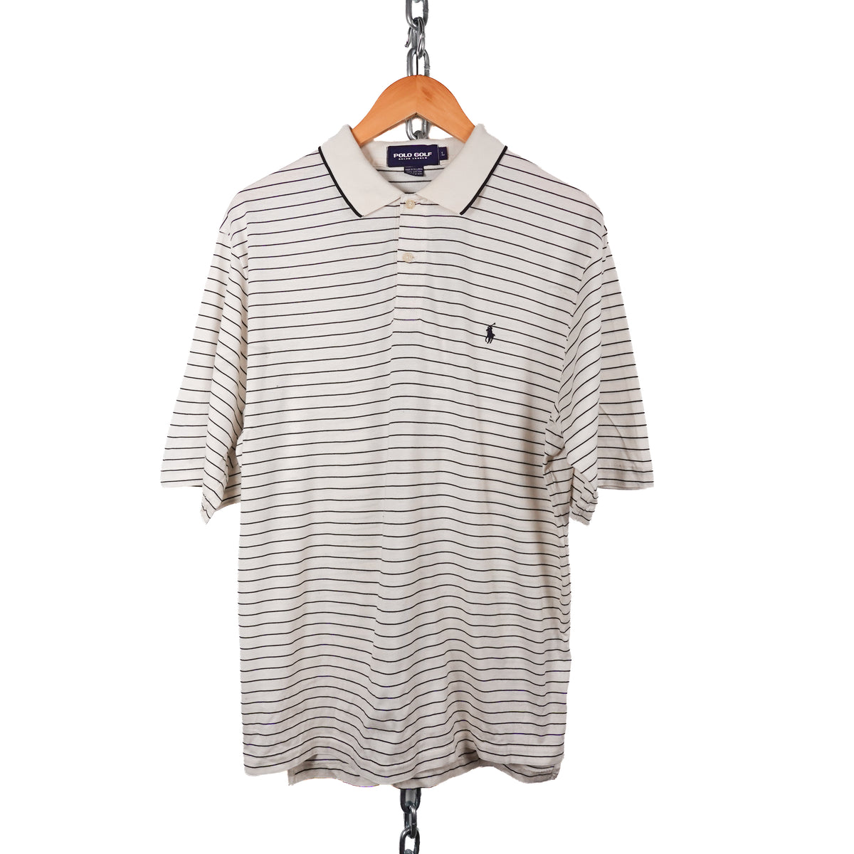 Polo RL Golf Striped Shirt - Size L