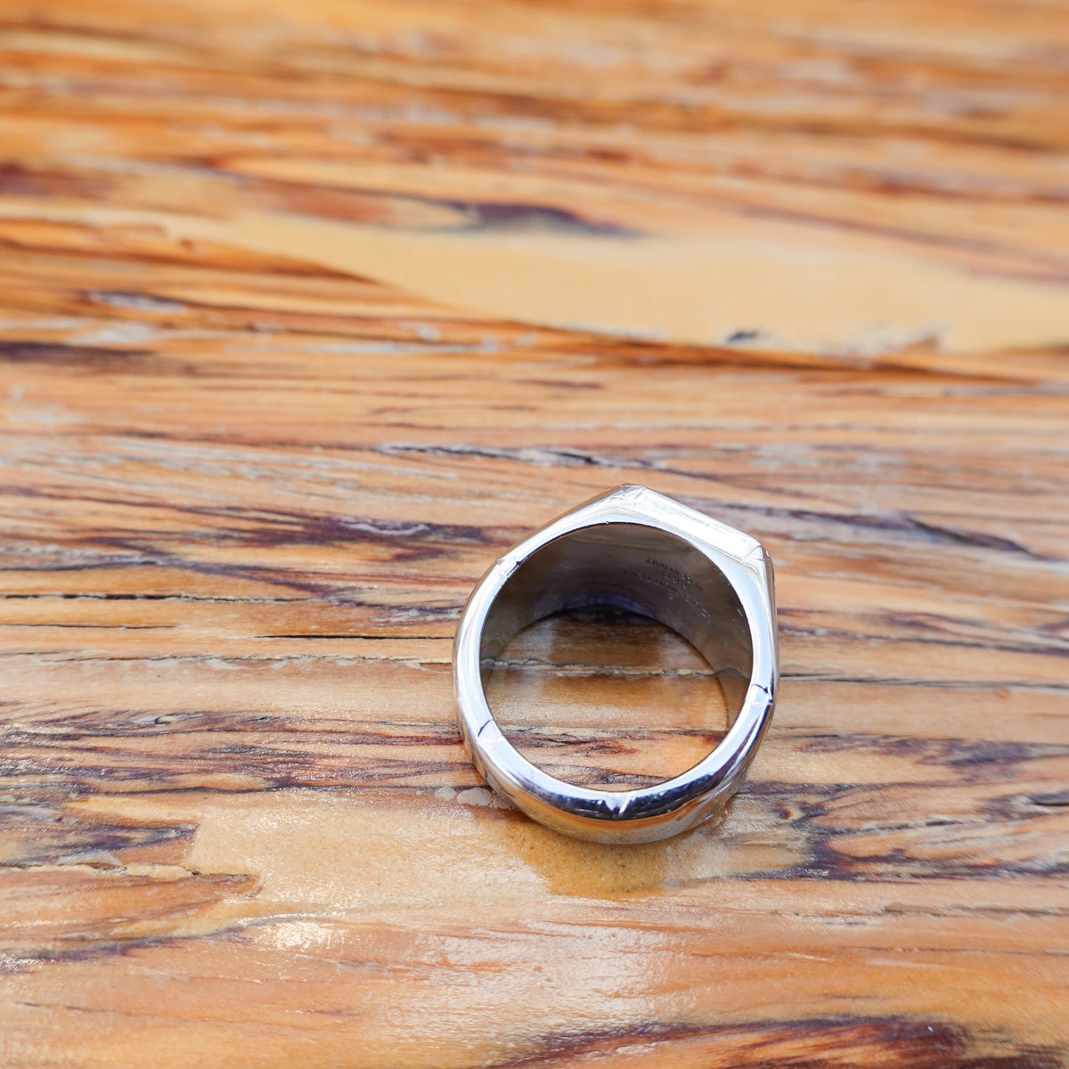 Louis Vuitton Monogram Signet Ring - Size 9