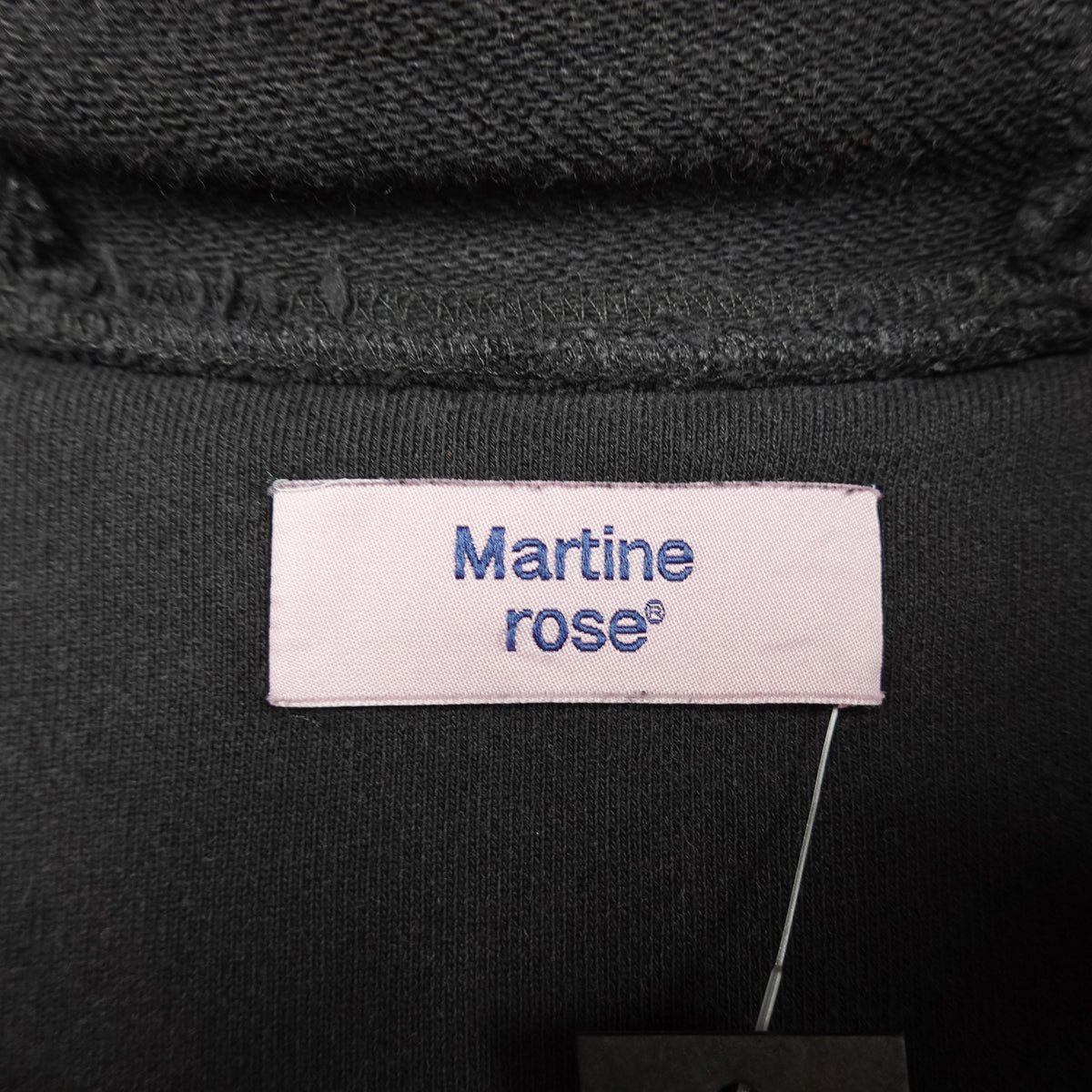 Martine Rose Hooded Crewneck Oversized Zip Up - Size L