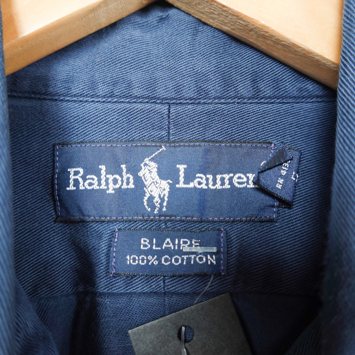 Polo RL Navy Button Up - Size XL