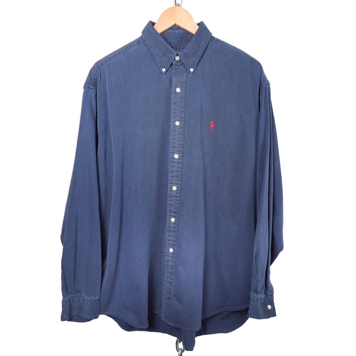 Polo RL Navy Button Up - Size XL