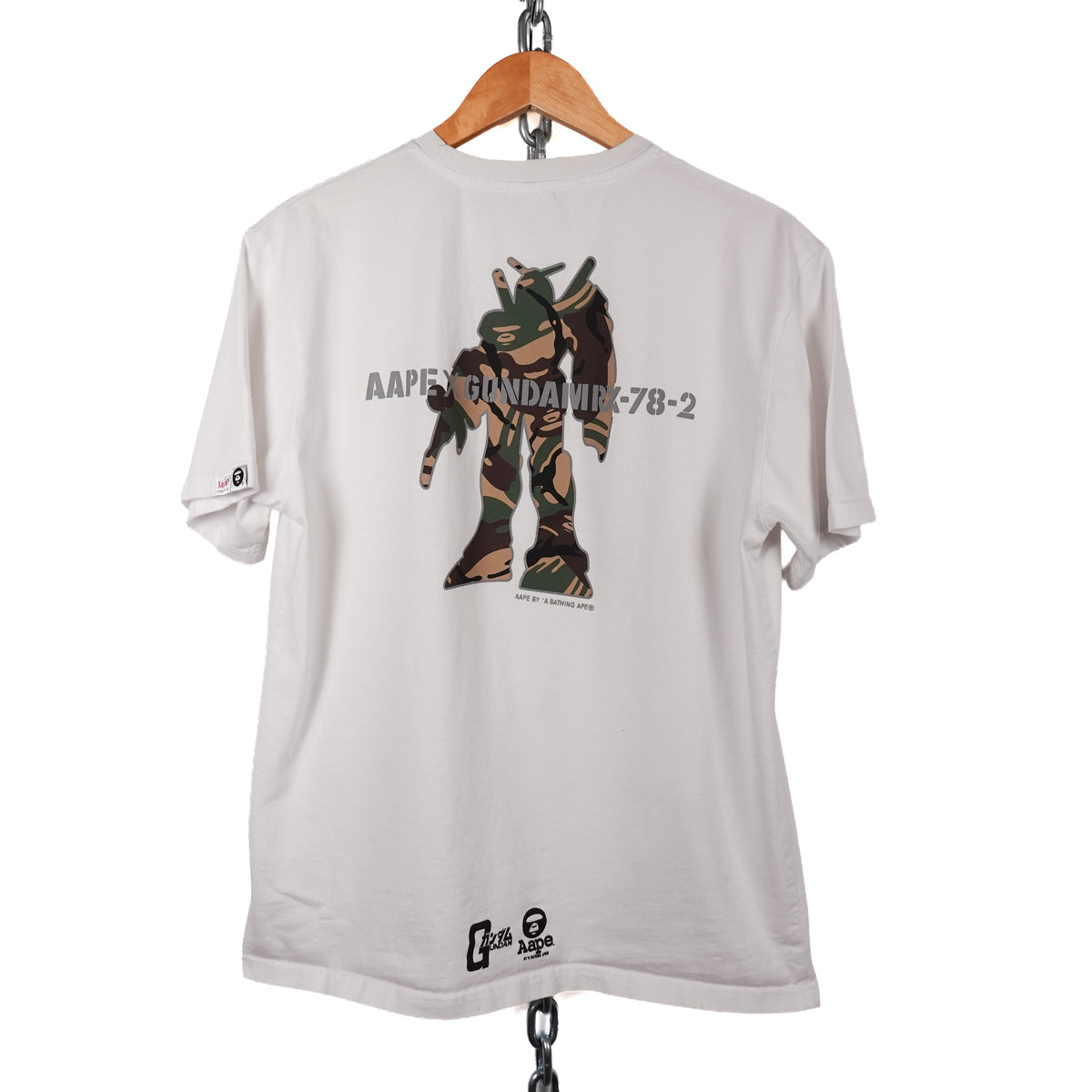 AAPE X Gundam Tee - Size L