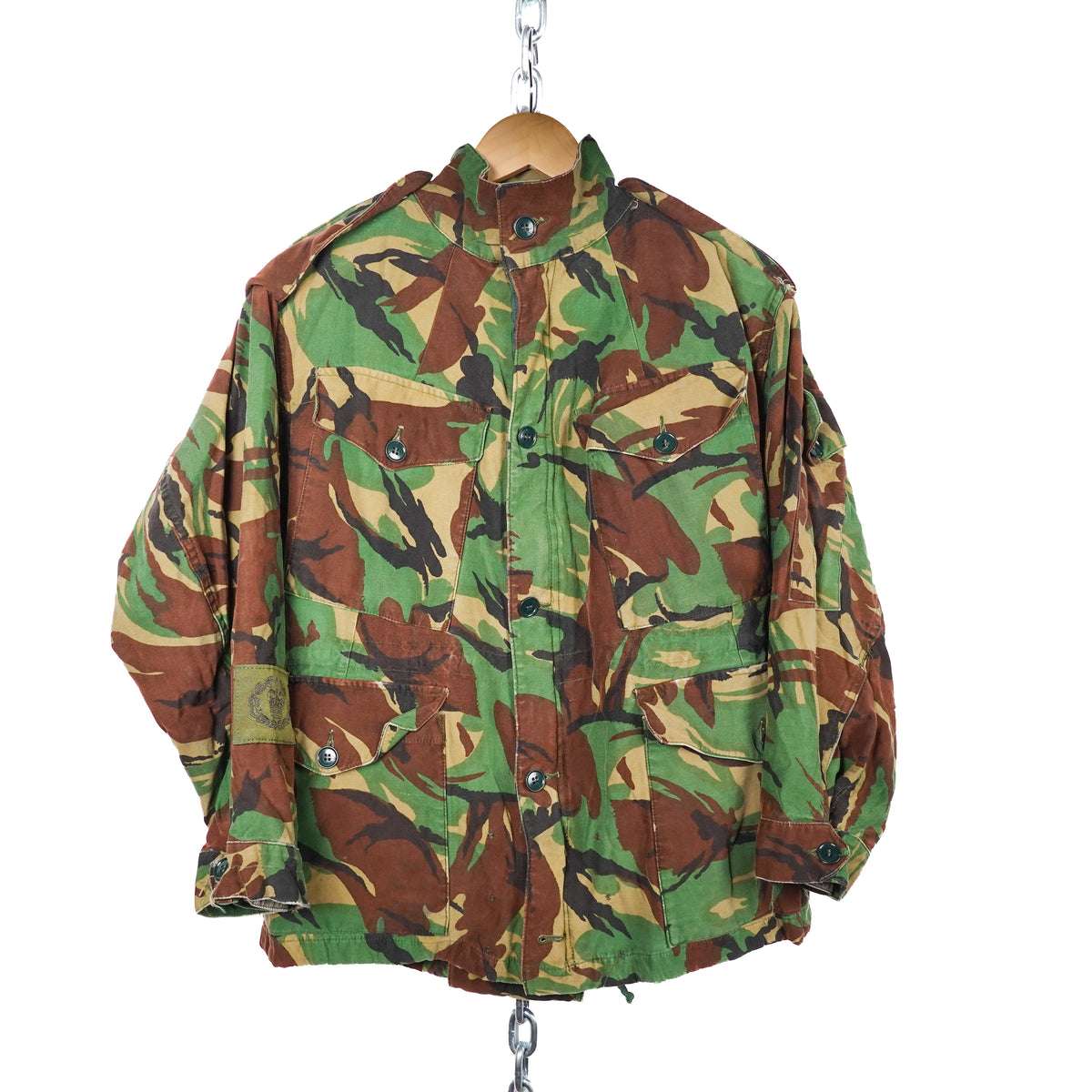 Vintage Camo Military Jacket - Size 2