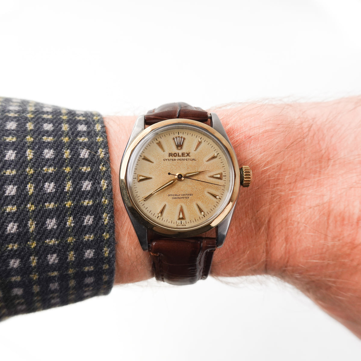 1955 Rolex Ref. 6286 Two Tone Automatic Watch