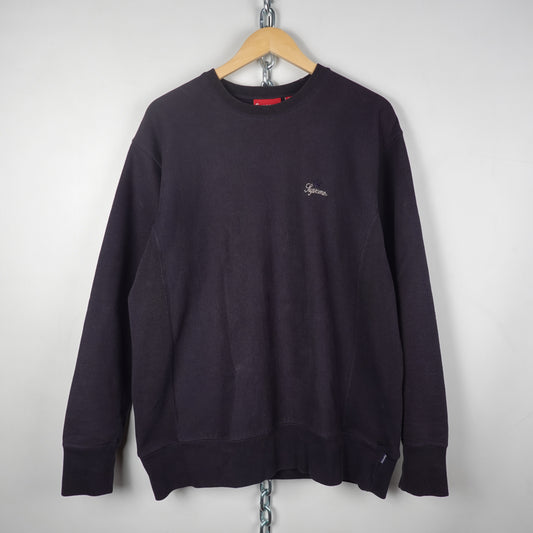 Vintage Supreme Navy Crewneck - Size L