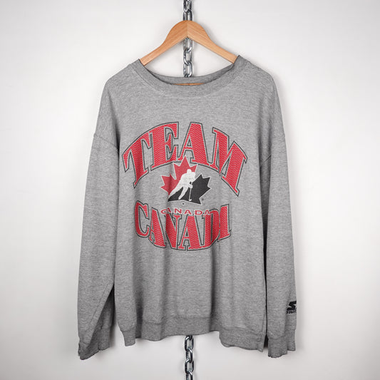 Vintage Team Canada Starter Crewneck - Size L