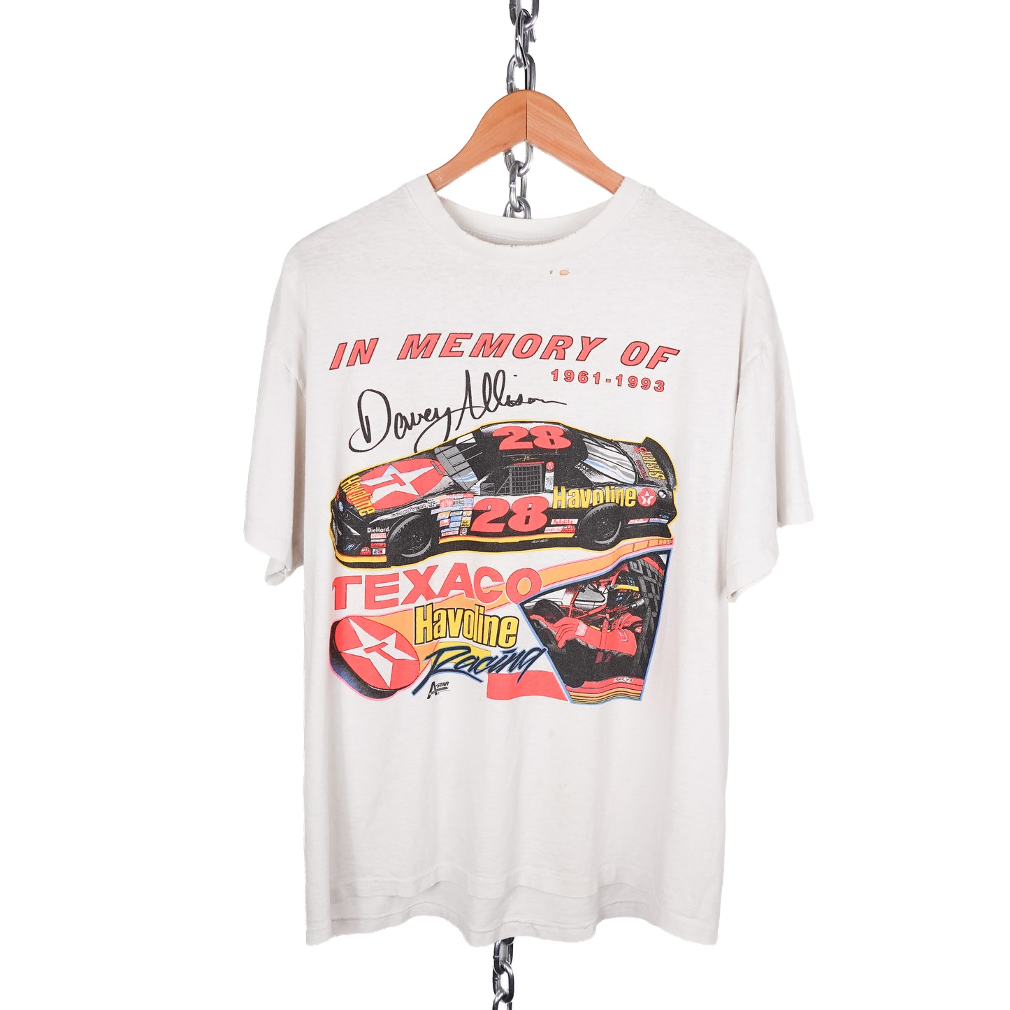1993 Davey Allison Racing Tee - Size L