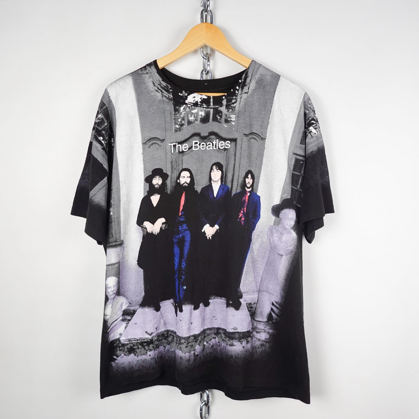 1990s The Beatles AOP Tee - Size XL