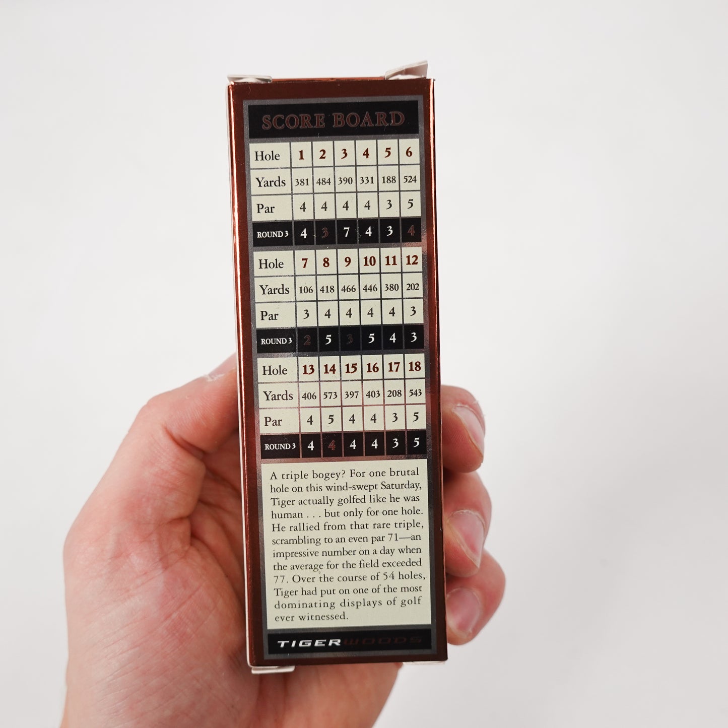 2000 US Open Tiger Woods Day 3 Nike Golf Balls