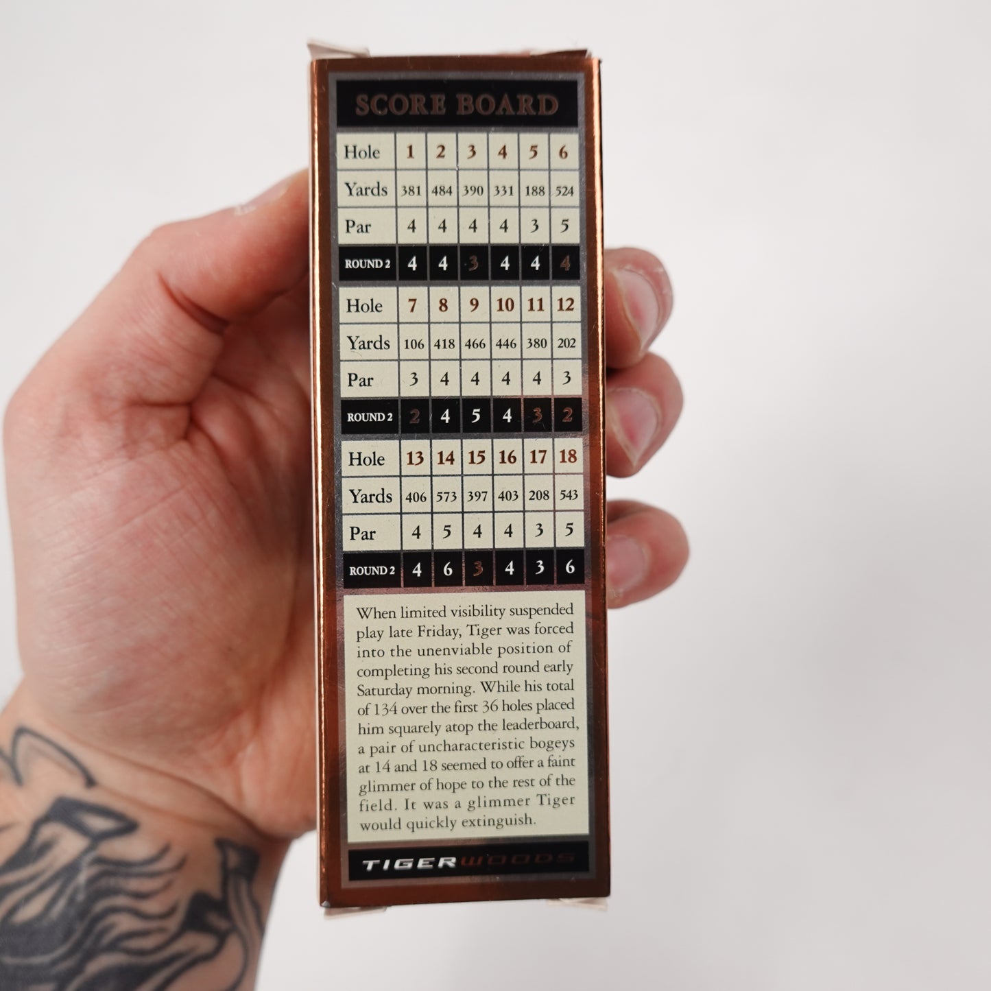 2000 US Open Tiger Woods Day 2 Nike Golf Balls