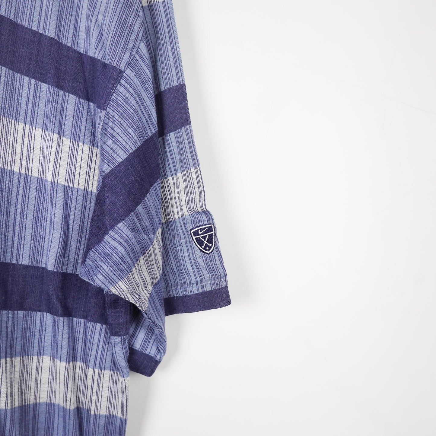 Vintage Nike Tiger Woods Polo Shirt BLUE - Size L