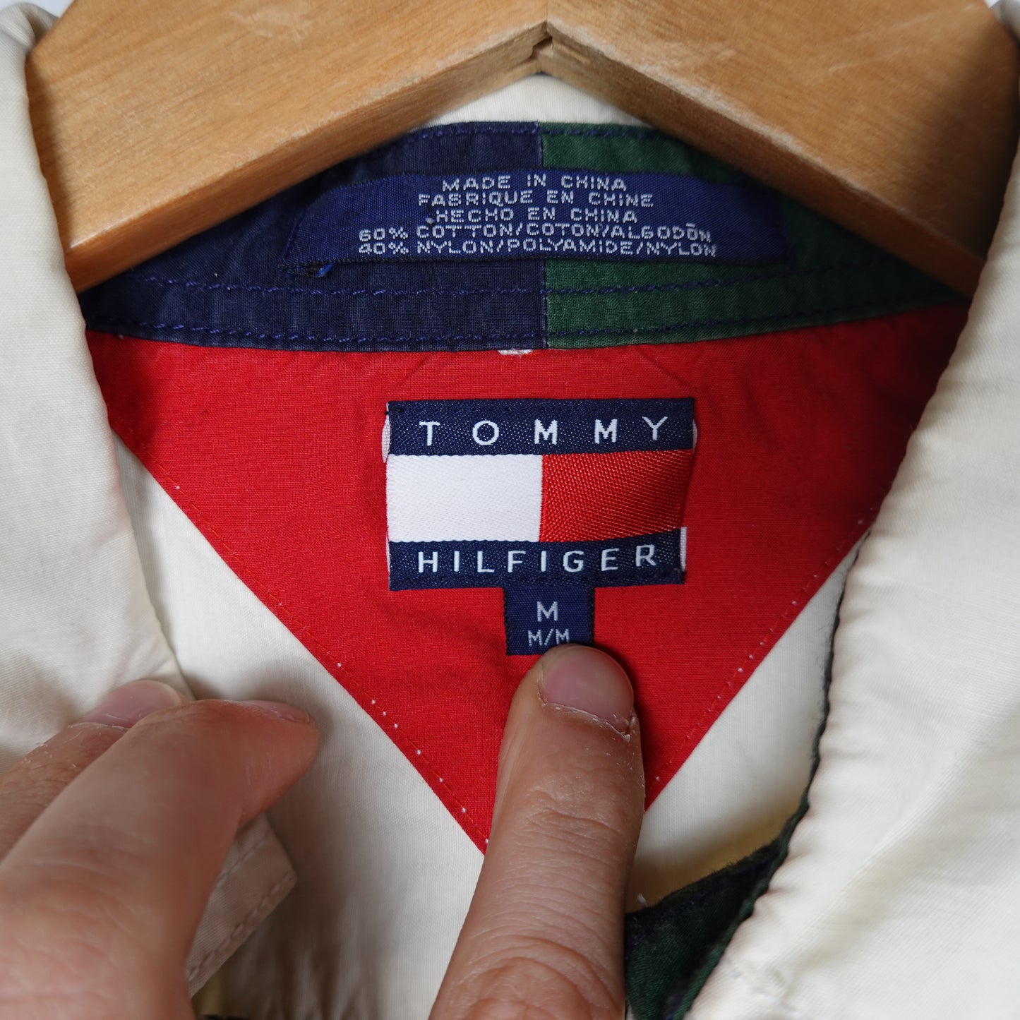 Vintage Tommy Hilifiger Sailing Gear Light Jacket - Size XL