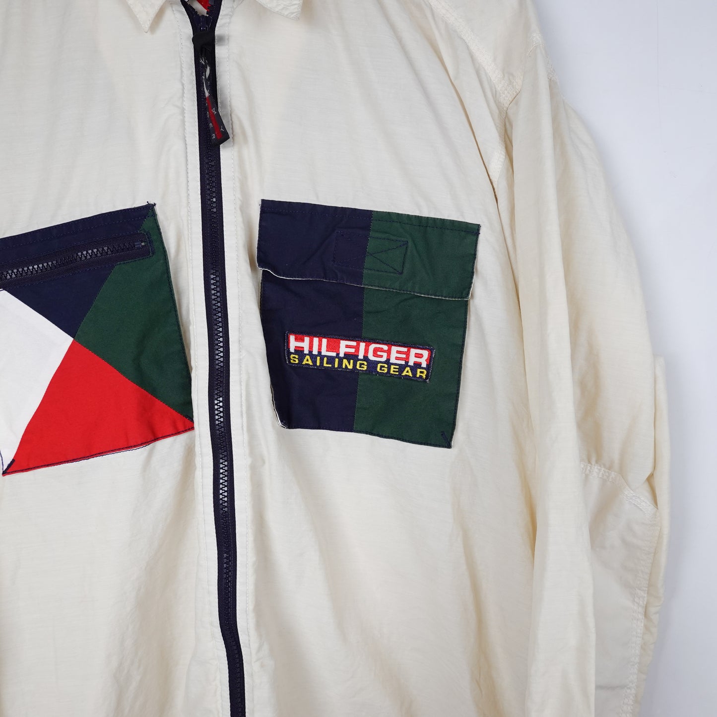 Vintage Tommy Hilifiger Sailing Gear Light Jacket - Size XL