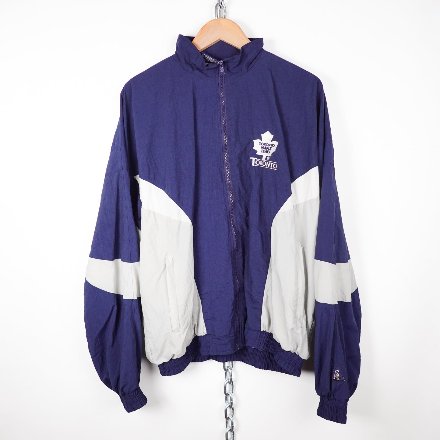 Vintage Maple Leafs Windbreaker - Size XL