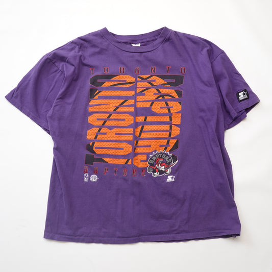 Vintage Raptors Starter Tee - Size XL