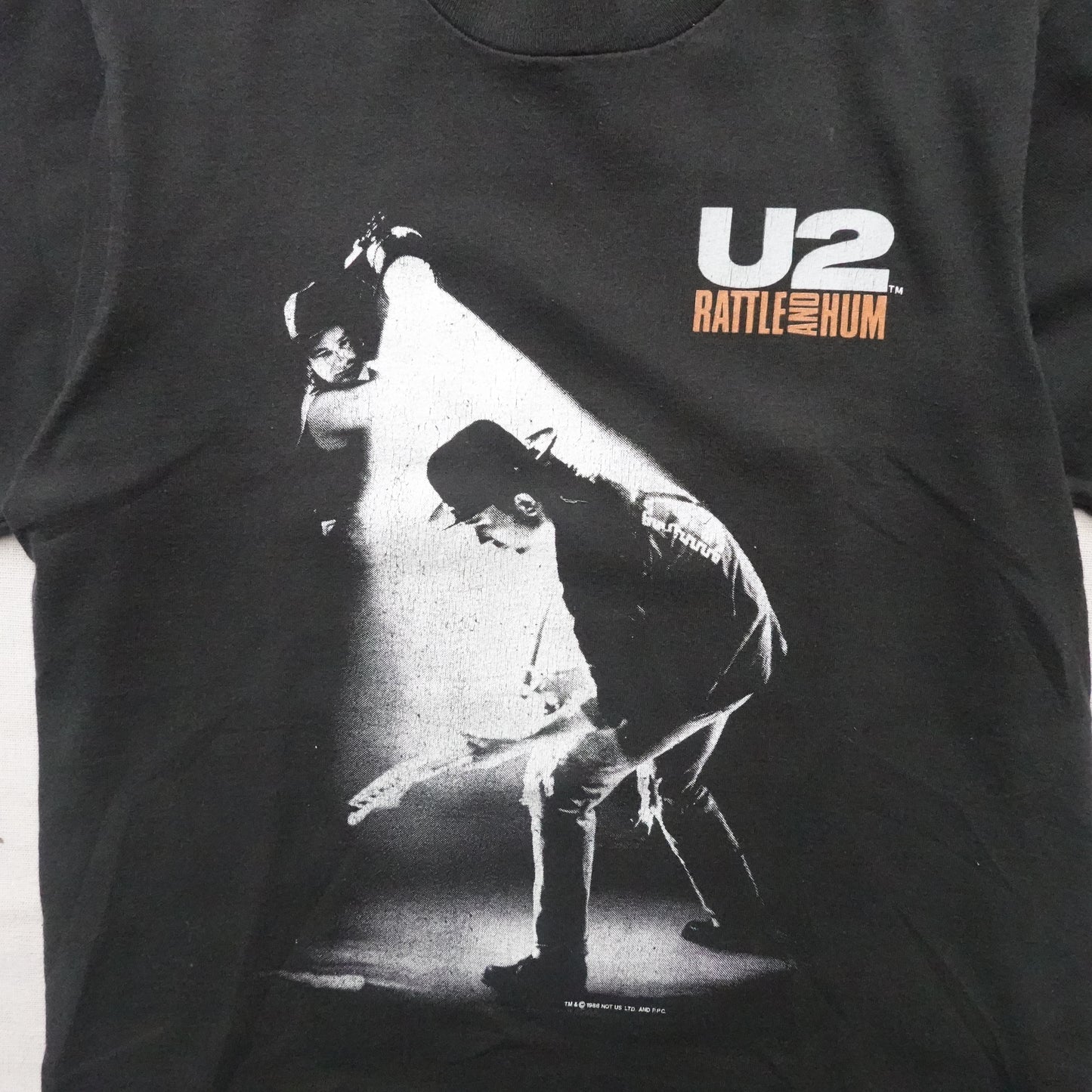 1988 U2 Rattle And Hum Tee - Size M