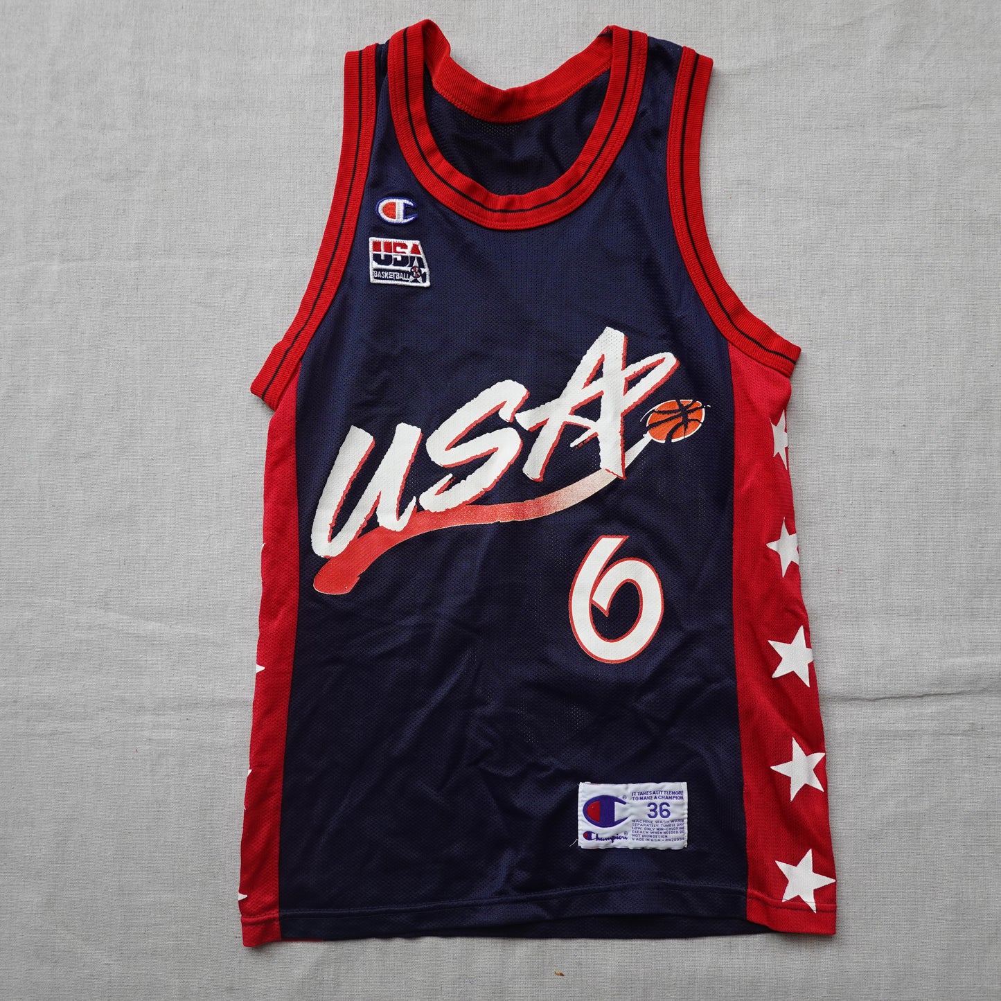 Vintage Champion USA Hardaway Jersey - Size S