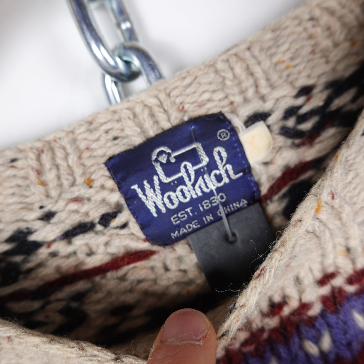 Vintage Woolrich Knit Sweater - Size L