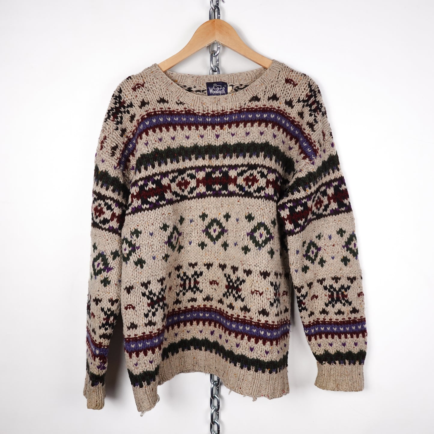 Vintage Woolrich Knit Sweater - Size L