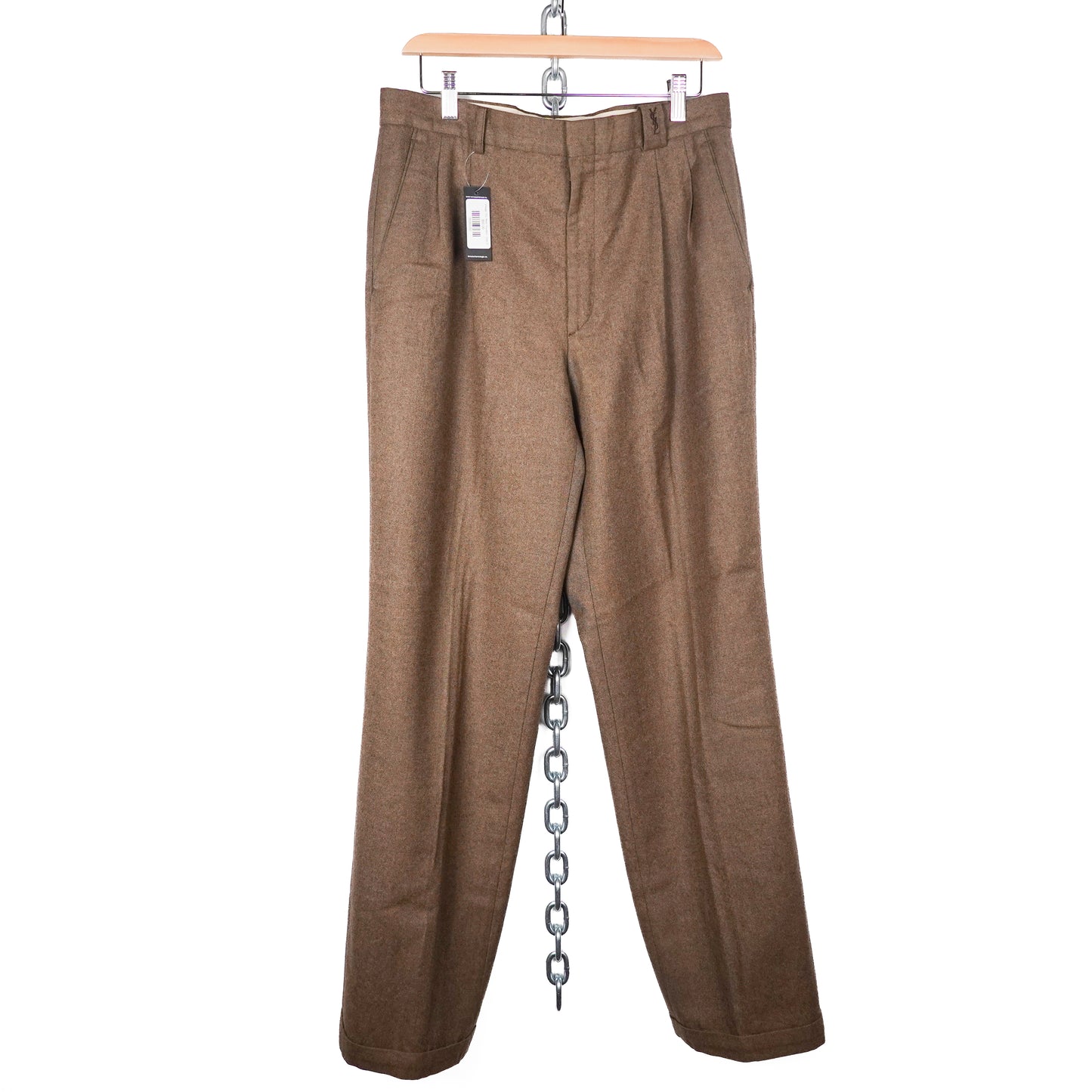 Vintage YSL Wool Trousers - Size 31