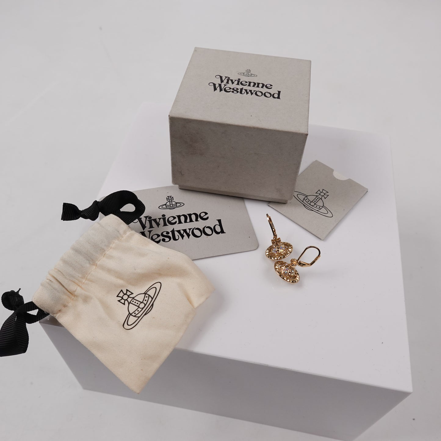 Vivienne Westwood Mayfair Small Orb Earrings