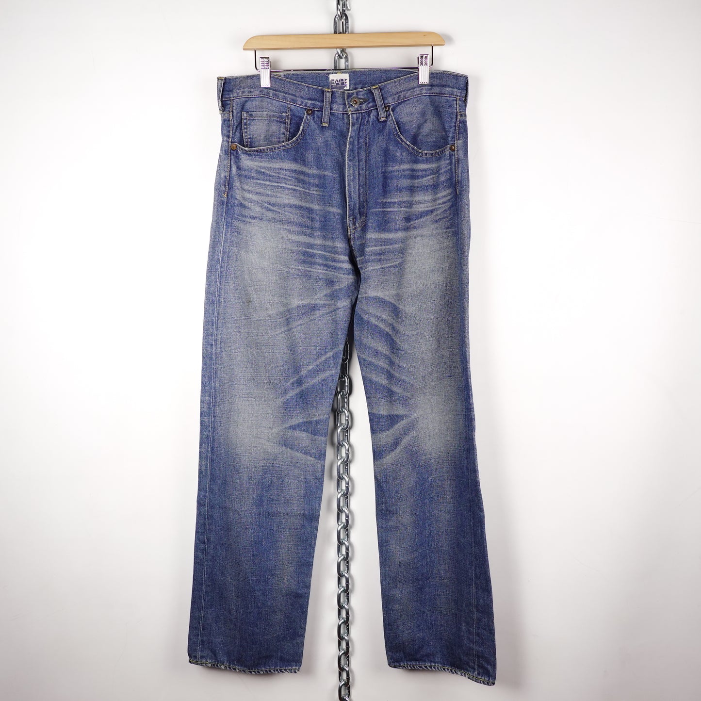 Bape Embroidered Pants - Size M