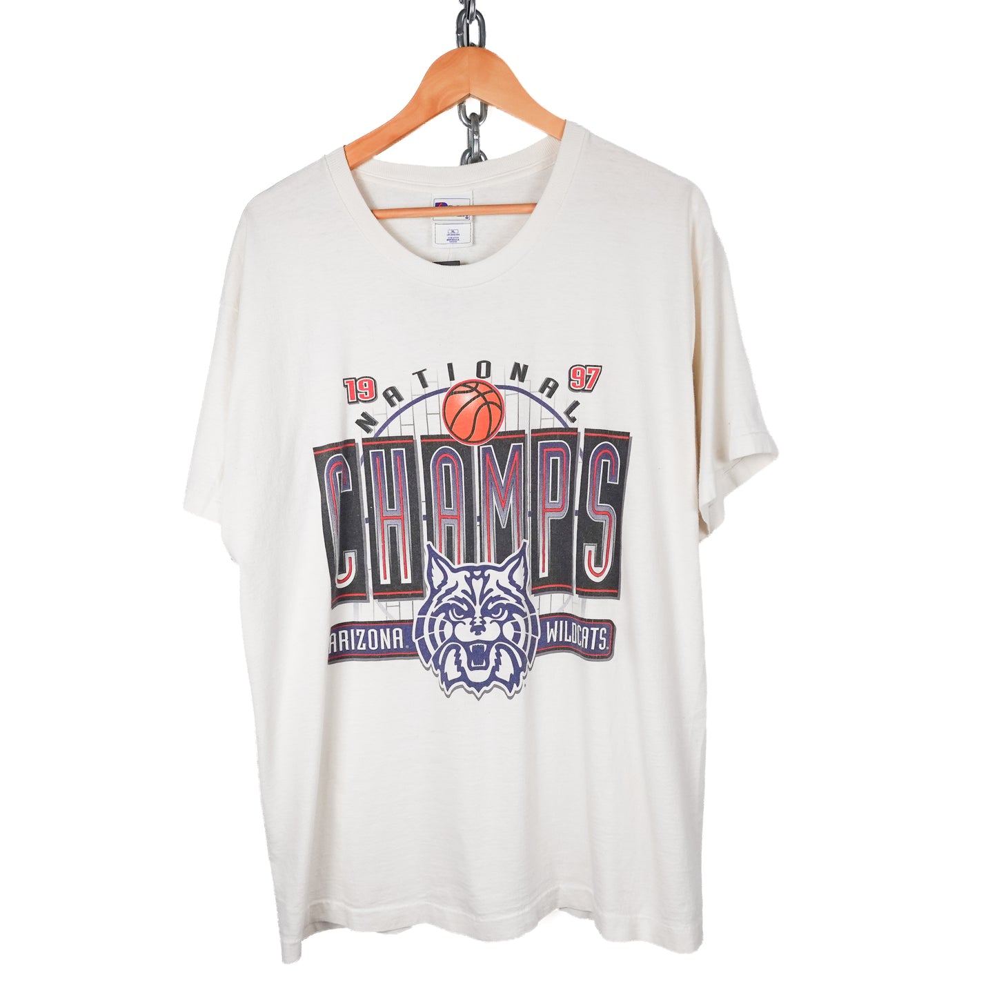 1997 Arizona Wildcats Champs Tee - Size XL